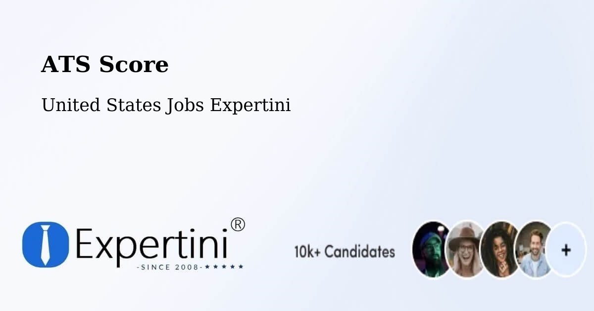 Resume ATS Score & Job Description Match Tool – Dinuba - United States Jobs Expertini